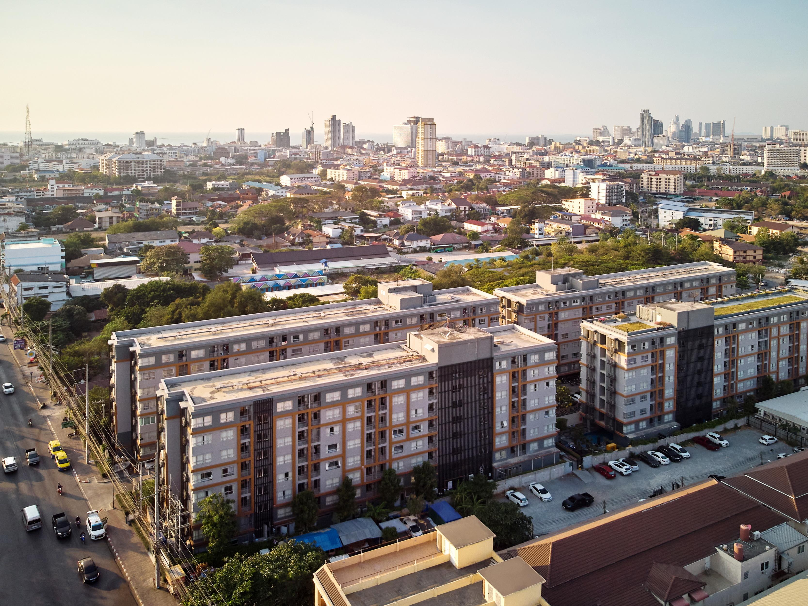 The Grass Serviced Suites Pattaya Exteriér fotografie